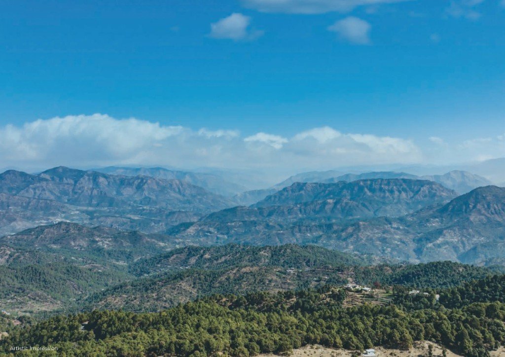 Mountain views near Terra Grande Sirmaur